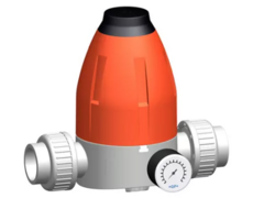 Georg Fischer Drukreduceerventiel type 582 PVC-C