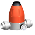 Drukreduceerventiel type 582 PVC-C