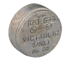 A2 Victaulic Victaulic cap Style 60 galvanised