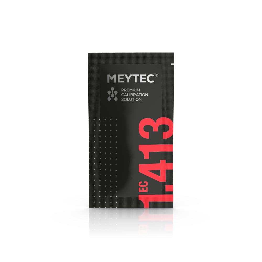 Solution de conductivité EC 1413 µS/cm - Sachet 26x20ml - Meytec