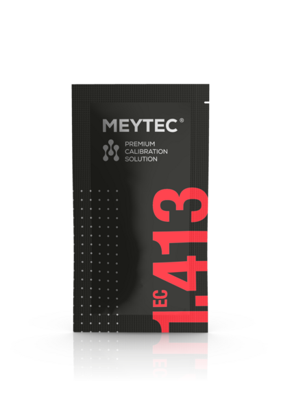 1413 µS/cm patrón de conductividad · 26×20 ml · 25 °C