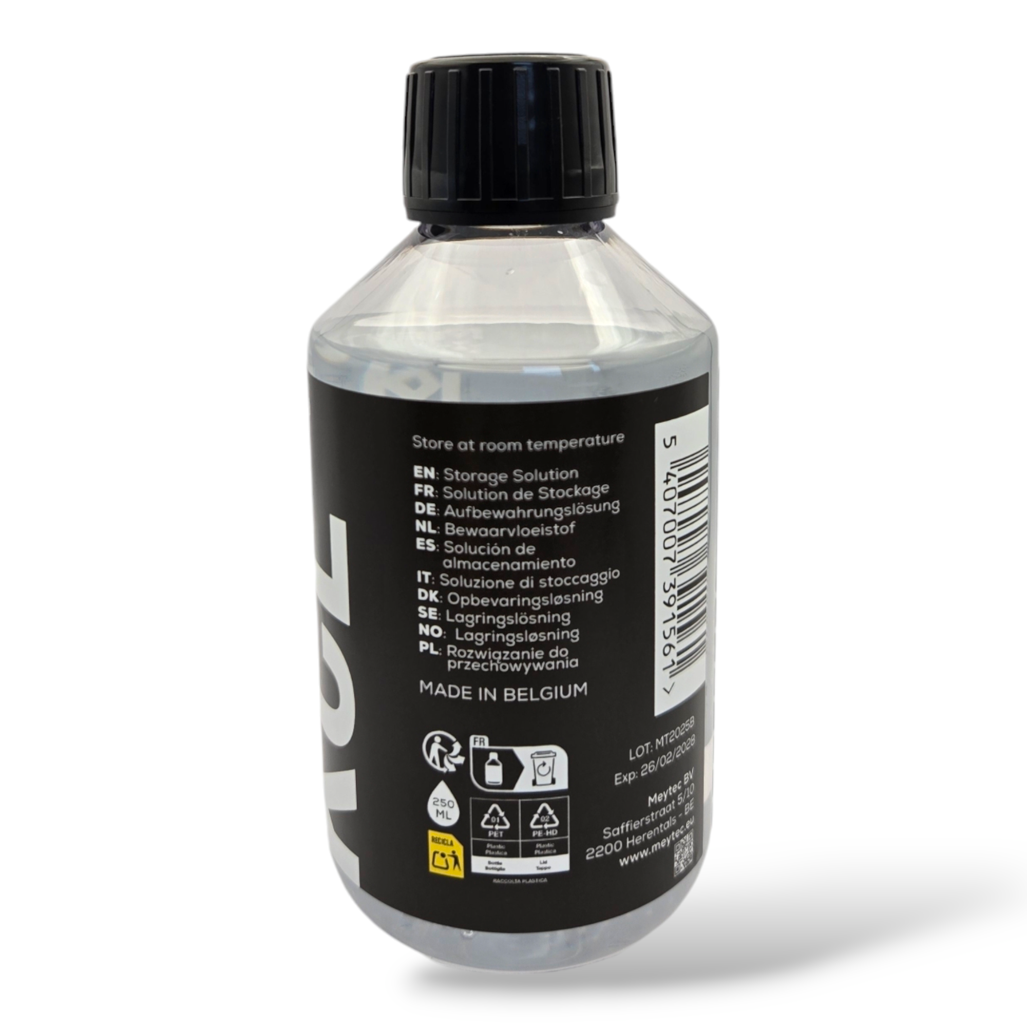 Solution de stockage KCL Électrodes pH/ORP  - 250ml-3