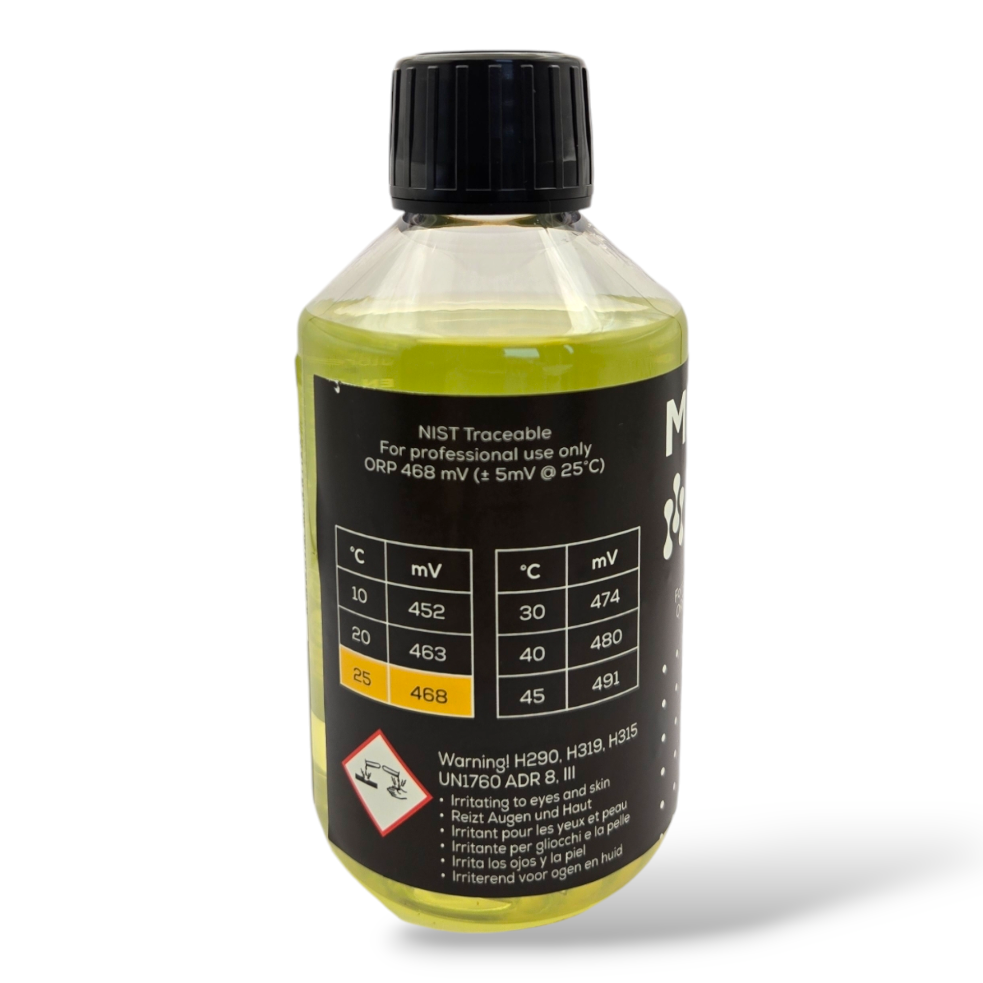 Solution d'étalonnage ORP 468mV - 250ml-5