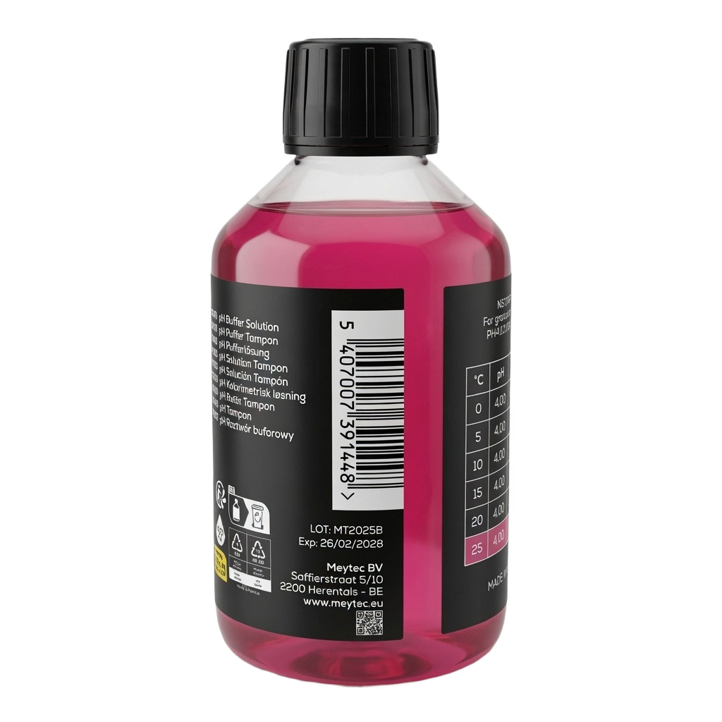 Solution tampon pH 4 250 ml-4