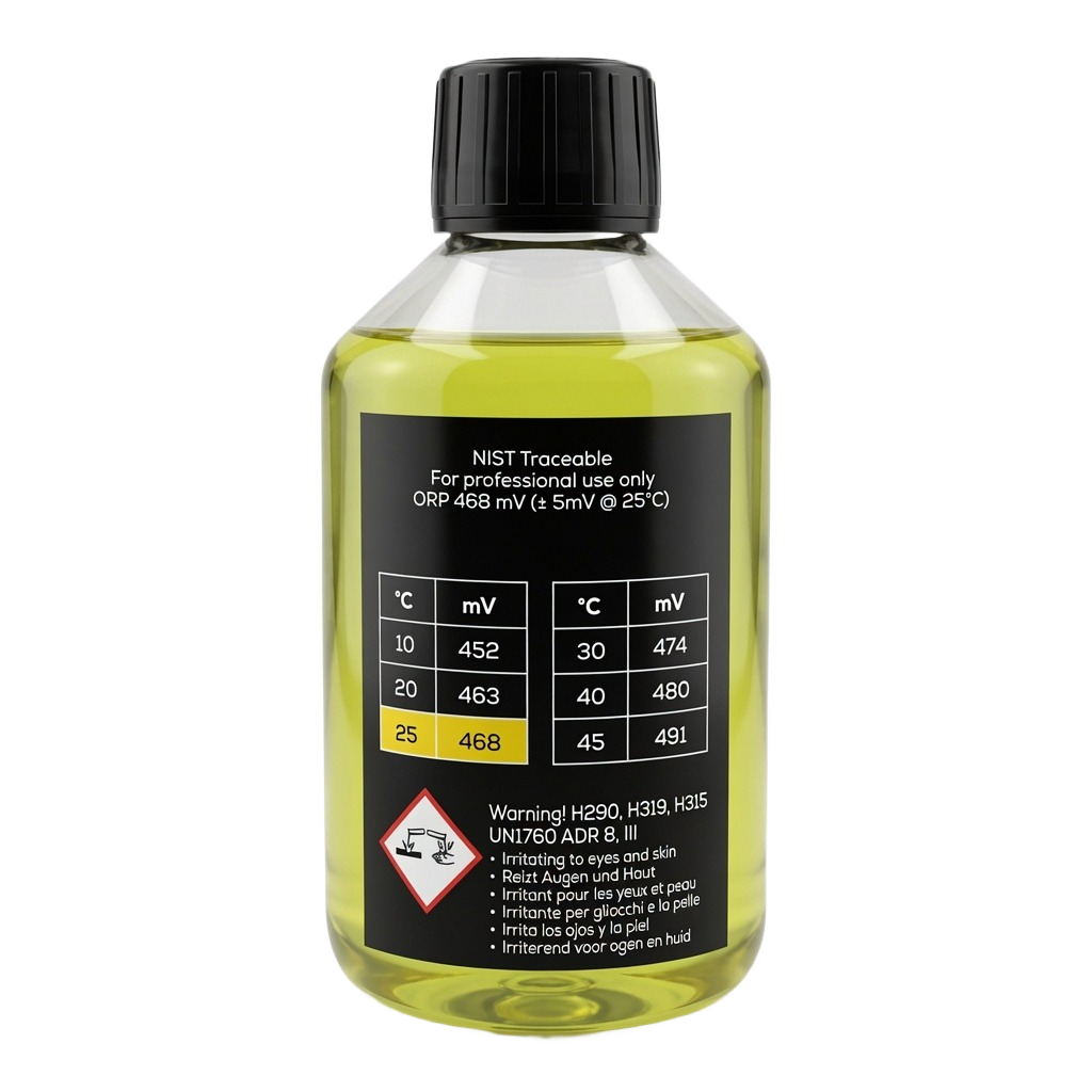 Solución de calibración ORP 468 mV 250 ml-3