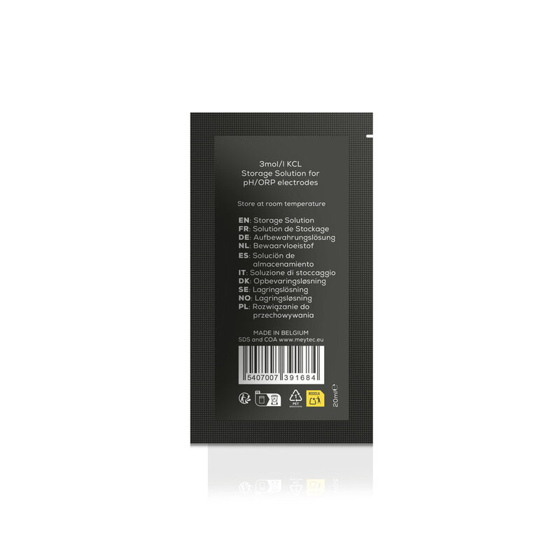 Roztwór do przechowywania KCl 3 mol/l – saszetka 20 ml (25x20ml)-2