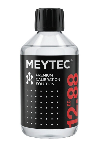 Meytec estándar de conductividad 12880 µS/cm, 250 ml con CoA