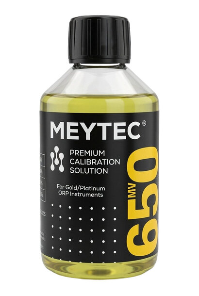 Meytec soluzione tampone redox ORP 650 mV, 250 ml con CoA