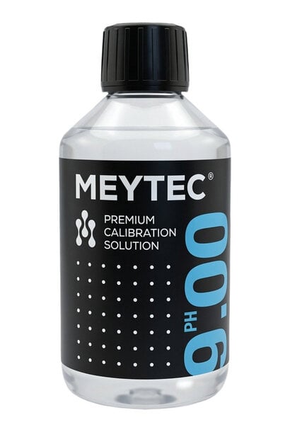 Meytec kalibreringsvätska pH 9.00, 250 ml med CoA