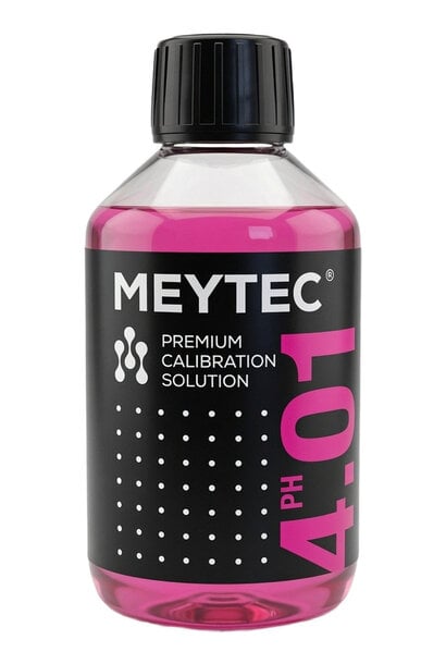 Meytec pH 4 kalibratievloeistof 250 ml met CoA