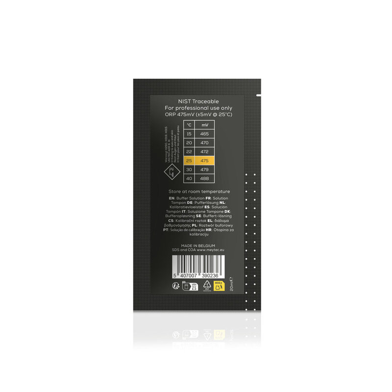 Solution tampon ORP 475 mV 20 ml (25x20ml)-2