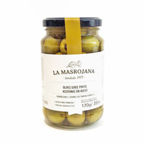 Manzanilla Pited Olives (zonder pit) - Sin hueso 355 g - Doos 12 stuks