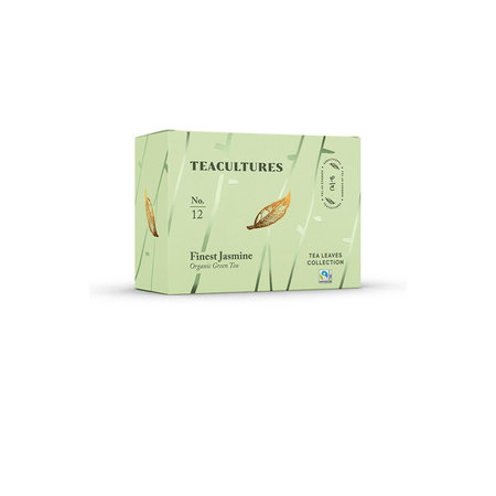Teacultures BIO Jasmine Nr 12 - 25 theebuiltjes - Doos 6 stuks