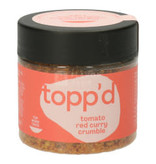 Topp'd Tomato & red curry crumble 105 g - Doos 6 stuks
