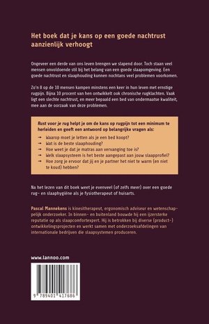 Slaapcoach Rust voor je Rug - Pascal Mannekens Slaapcoach Rust voor je Rug - Pascal Mannekens