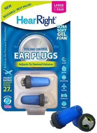 SleepRight HearRight Volume Control oordoppen