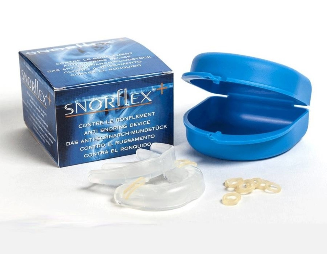 Snorflex tweedelige anti-snurkbeugel Snorflex tweedelige anti-snurkbeugel