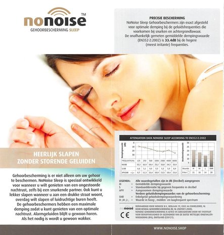 NoNoise Oordoppen Slaap | Laatste voorraad NoNoise Oordoppen Slaap | Laatste voorraad