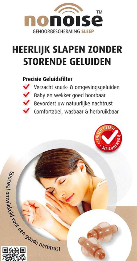 NoNoise Oordoppen Slaap | Laatste voorraad NoNoise Oordoppen Slaap | Laatste voorraad