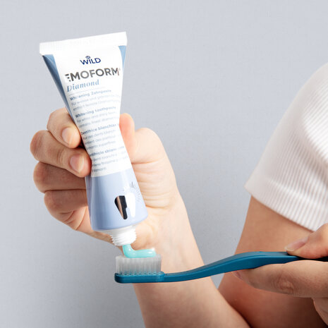 Dr. Wild Emoform Diamond tandpasta – Voor natuurlijk wittere tanden zonder schade Dr. Wild Emoform Diamond tandpasta – Voor natuurlijk wittere tanden zonder schade