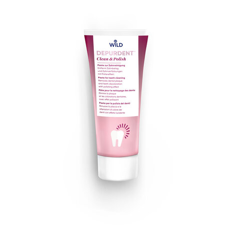 Dr. Wild Depurdent Clean & Polish tandpasta – Natuurlijk wittere tanden Dr. Wild Depurdent Clean & Polish tandpasta – Natuurlijk wittere tanden