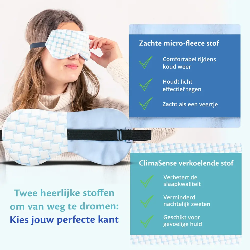 Ella Health Slaapmasker | Verkoelend of Verzwarend Ella Health Slaapmasker | Verkoelend of Verzwarend