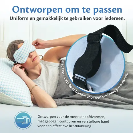 Ella Health Slaapmasker | Verkoelend of Verzwarend Ella Health Slaapmasker | Verkoelend of Verzwarend
