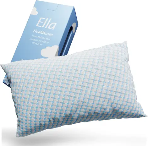 Ella Health Instelbaar Memory Foam Hoofdkussen Ella Health Instelbaar Memory Foam Hoofdkussen