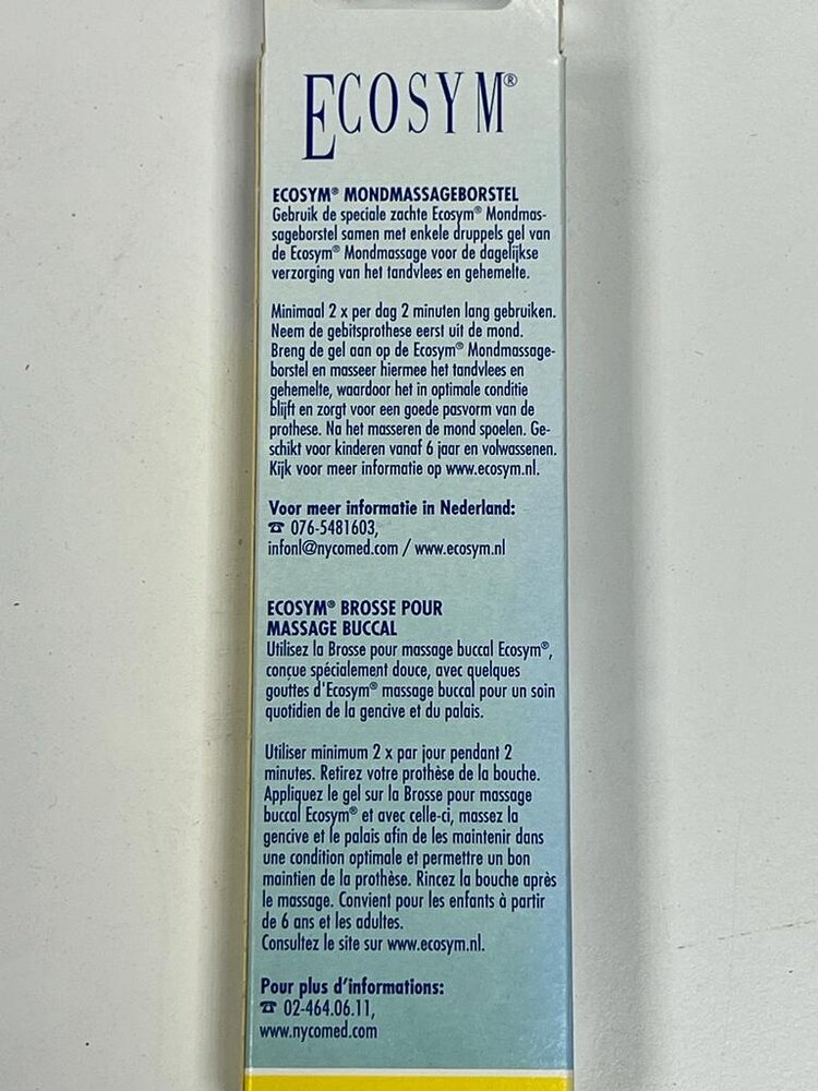 Ecosym Mondmassageborstel