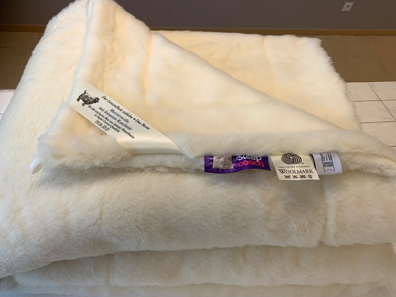 Sleep coach wollen deken Kasjmier – 4-seizoenen – 1.600 g/m²