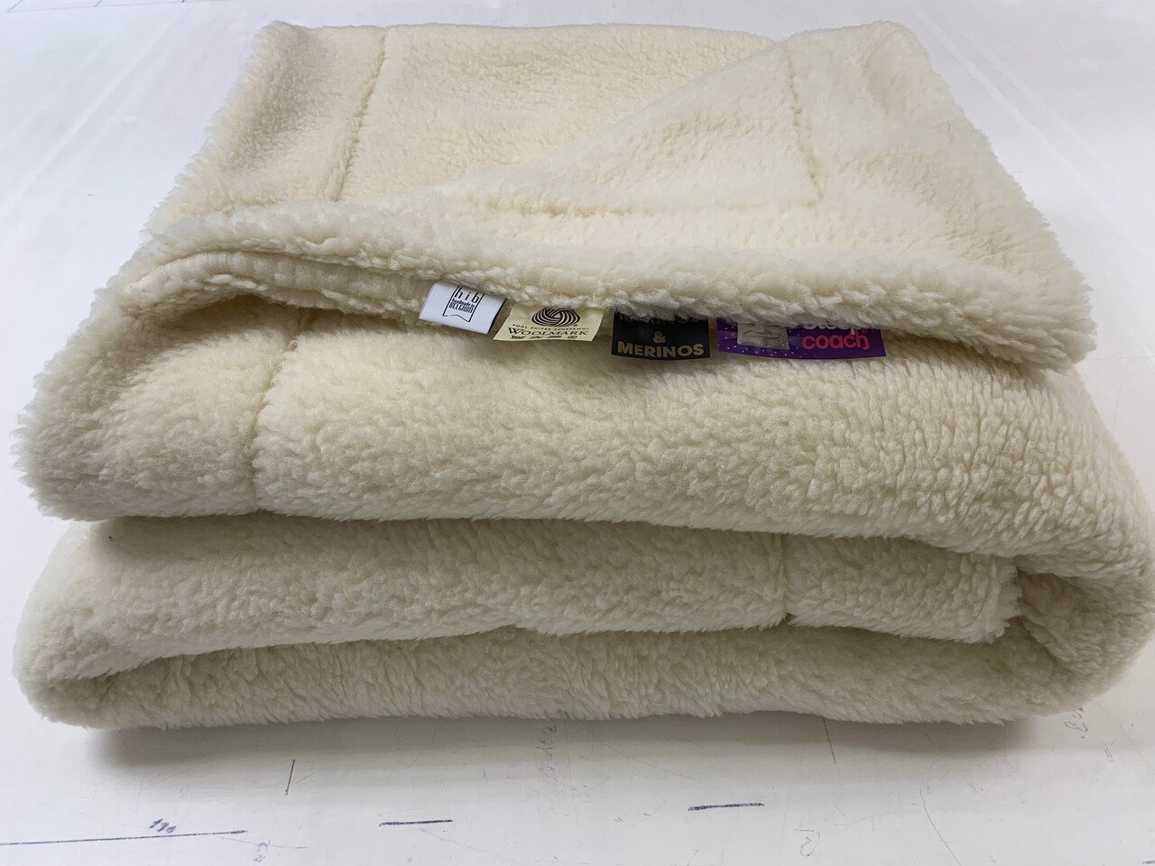 Sleep coach Merino wollen deken - Plush – 1.000 g/m² – extra warme merino woldeken