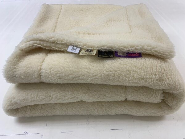 Sleep coach Merino wollen deken - Plush – 1.000 g/m² – extra warme merino woldeken