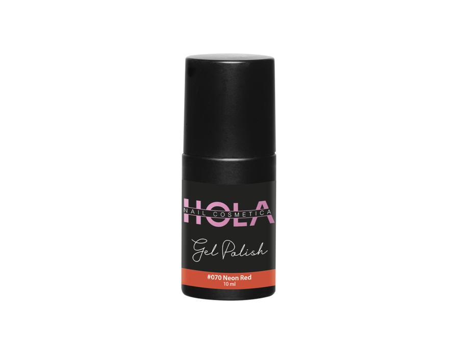 Gelpolish #070 Neon Red (10ml)