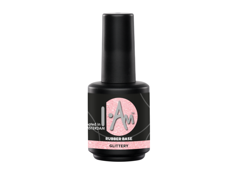 I.Am Rubber Base Glittery (15ml)