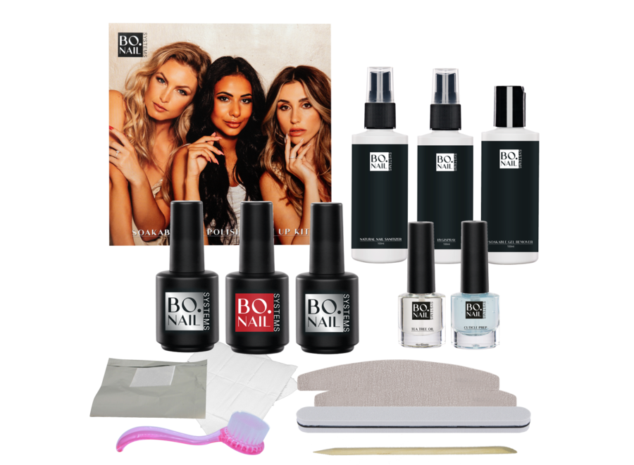 BO.NAIL Soakable Gelpolish Start Up Kit