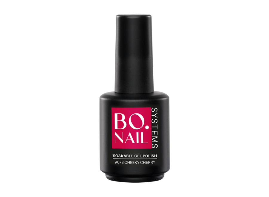 BO.NAIL Soakable Gelpolish #078 Cheeky Cherry (15ml)