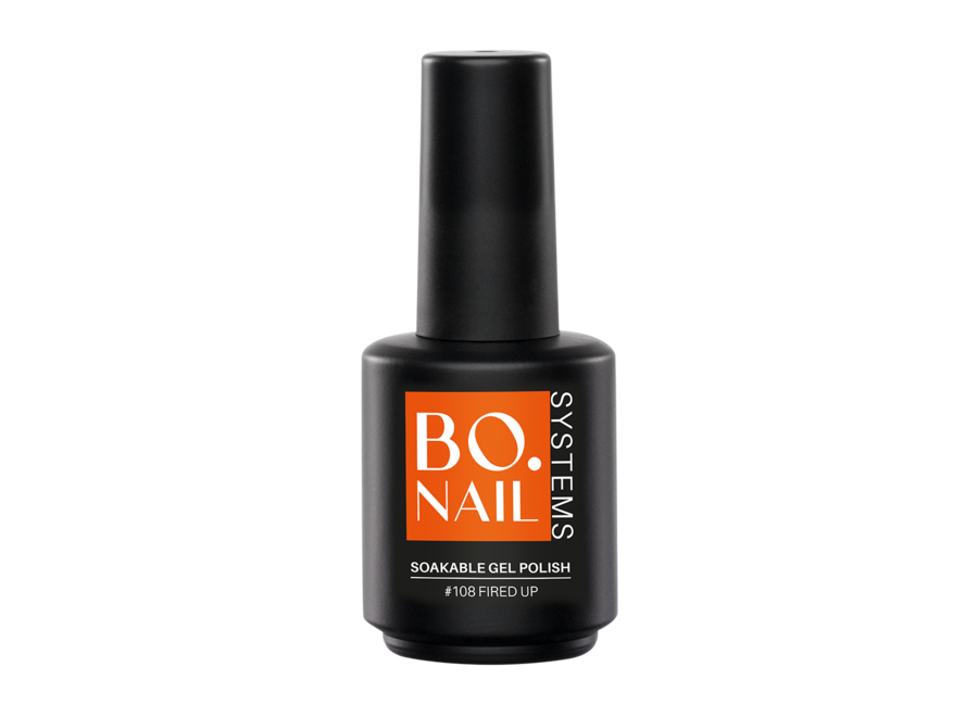 BO.NAIL Soakable Gelpolish #108 Fired Up (15ml)