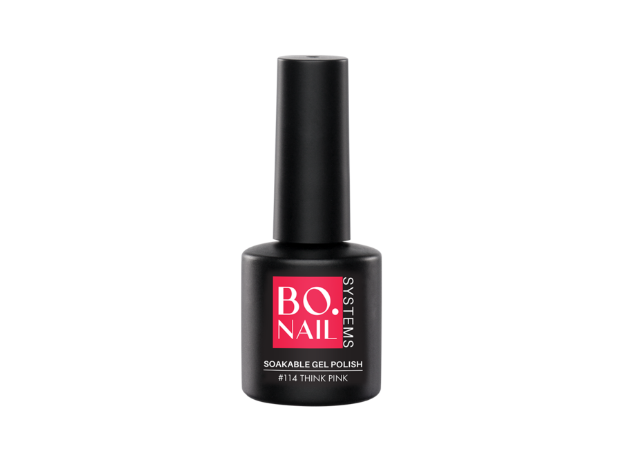 BO.NAIL Soakable Gelpolish #114 Think Pink (7ml)