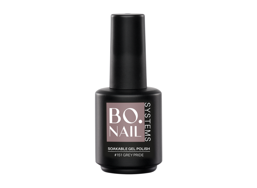 BO.NAIL Soakable Gelpolish #151 Grey Pride (15ml)