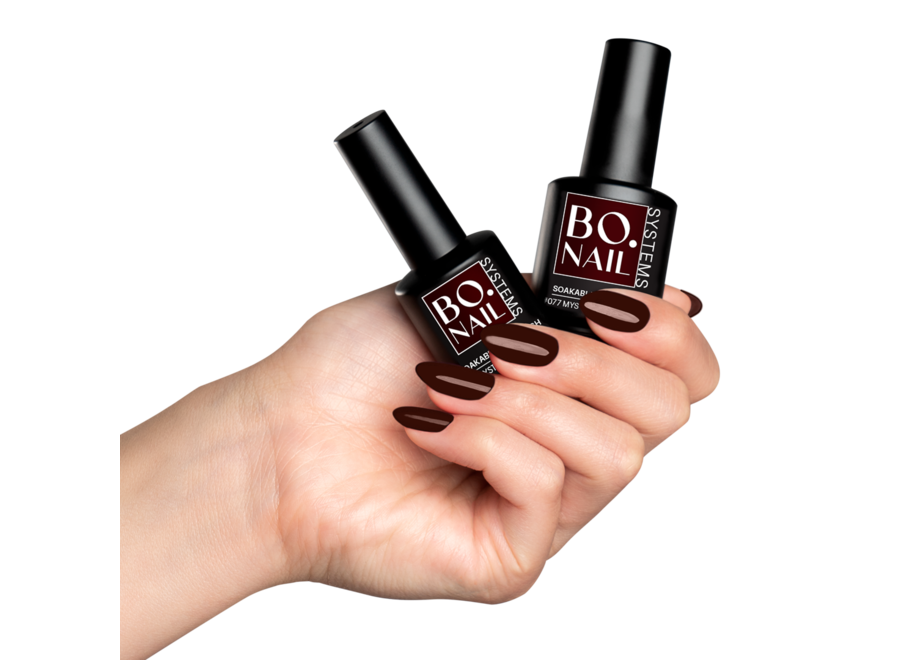 BO.NAIL Soakable Gelpolish #077 Mystical Mahogany (7ml)