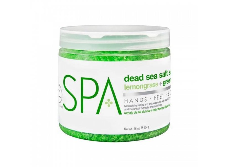 Dead Sea Salt Soak Lemongrass + Green Tea 454g