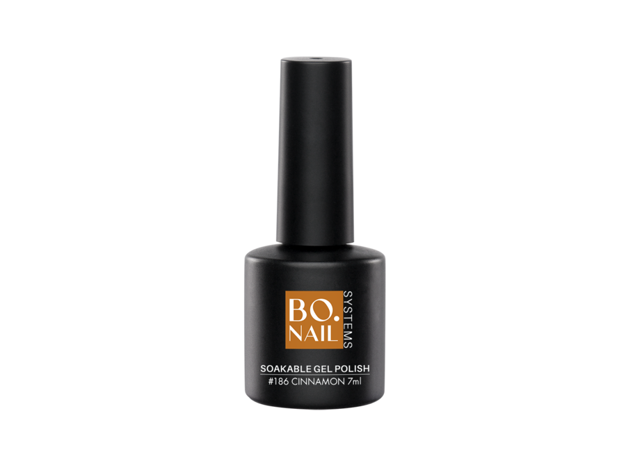 BO Soakable Gel Polish #186 Cinnamon 7ml