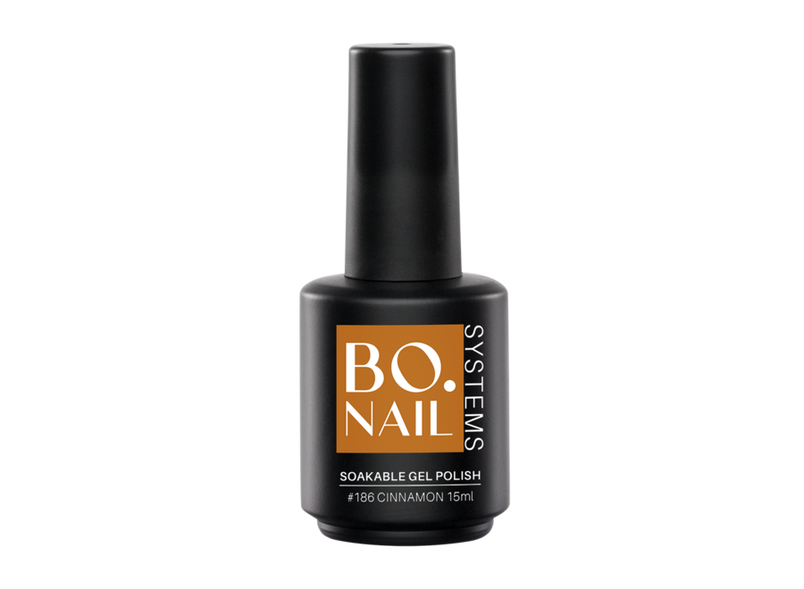 BO Soakable Gel Polish #186 Cinnamon 15ml