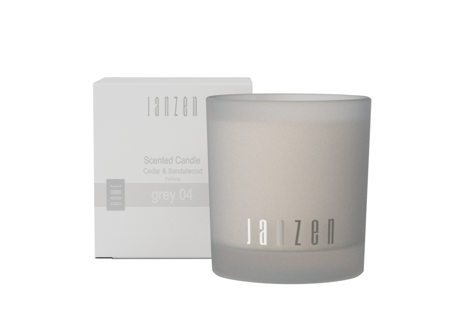 Scented Candle Grey 04