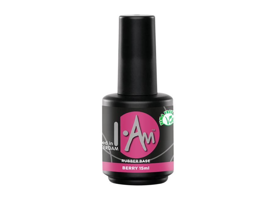 I.Am Rubber Base Berry (15ml)