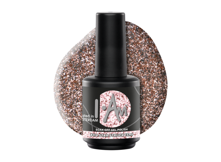 I.Am Soak Off Gel Polish #114 Star Struck (15ml)