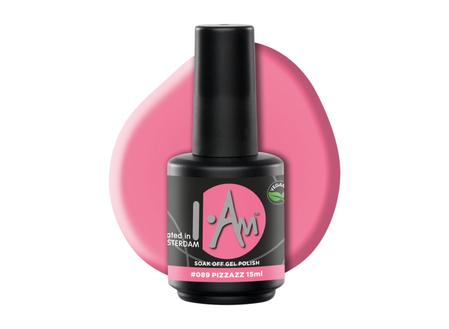 I.Am Soak Off Gel Polish #089 Pizzazz (15ml)