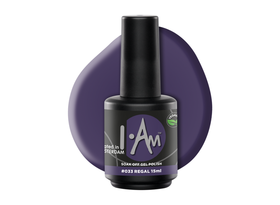 I.Am Soak Off Gel Polish #033 Regal (15ml)