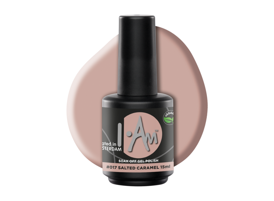 I.Am Soak Off Gel Polish #017 Salted Caramel (15ml)