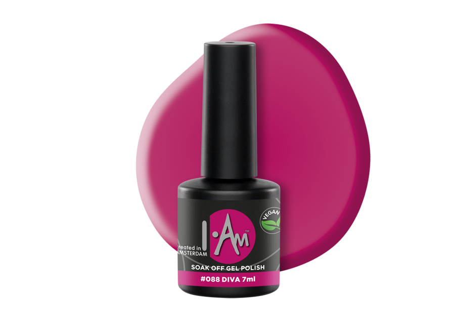 I.Am Soak Off Gel Polish #088 Diva (7ml)